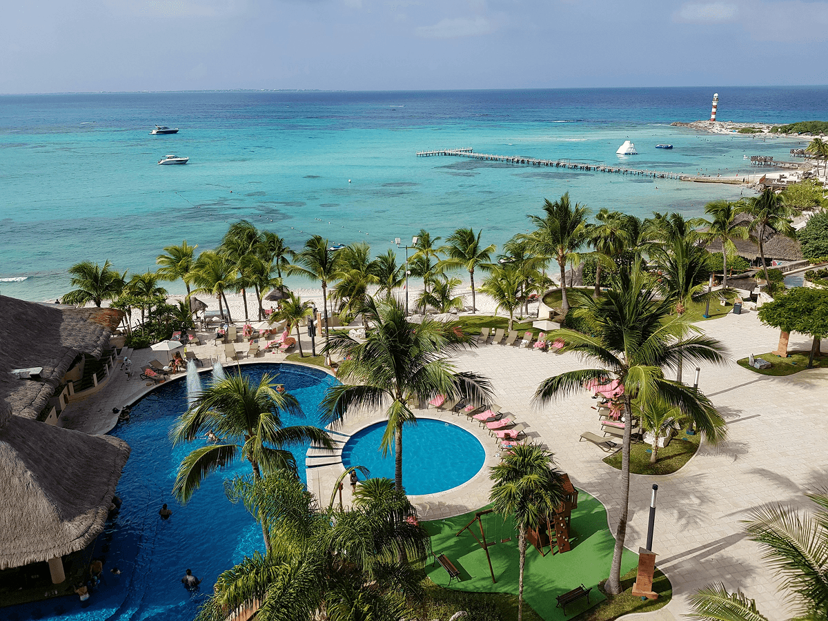 Luxury sunset destination